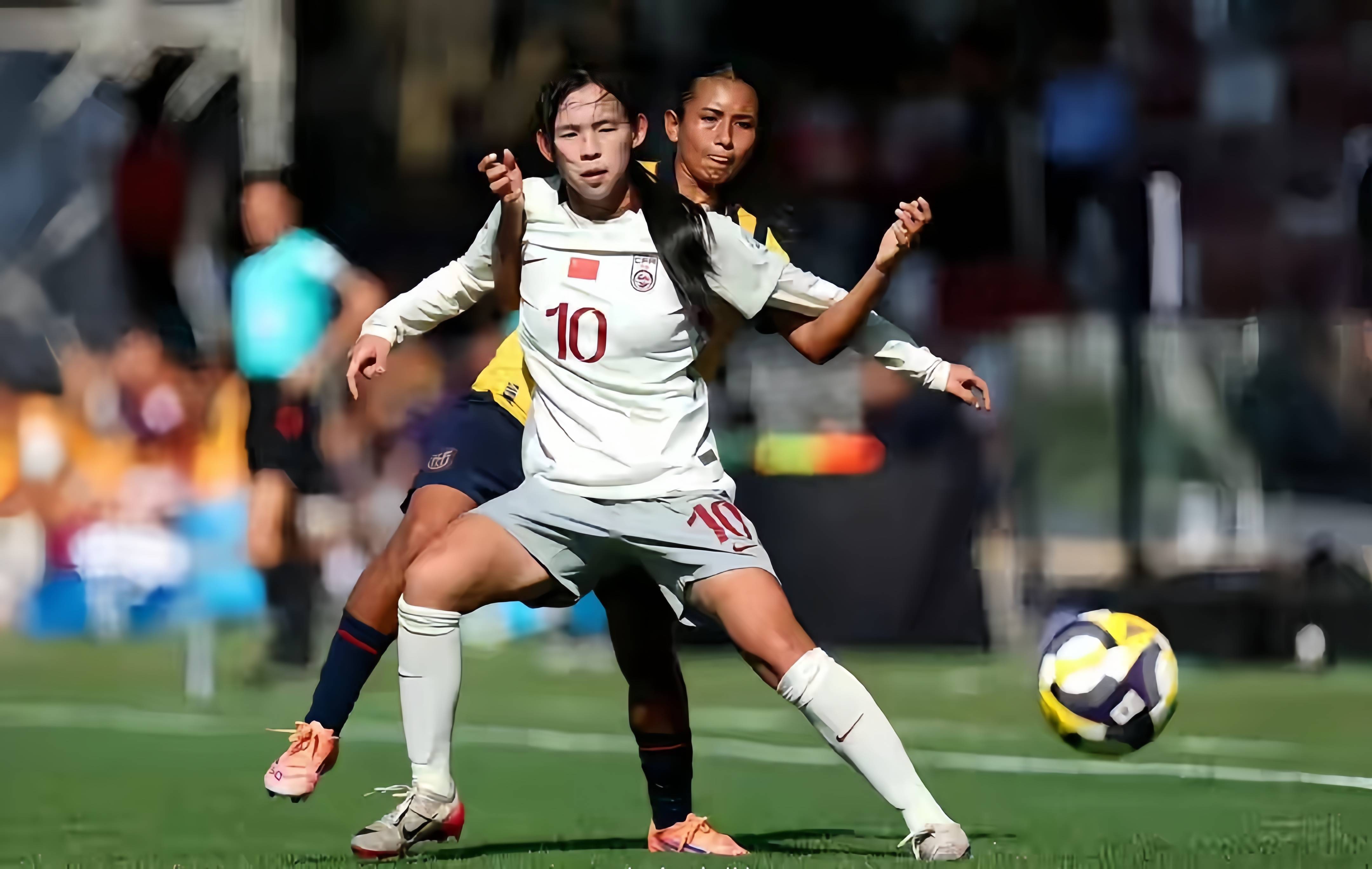 关于女足比赛中，中国队员孙某展现绝佳射术的信息